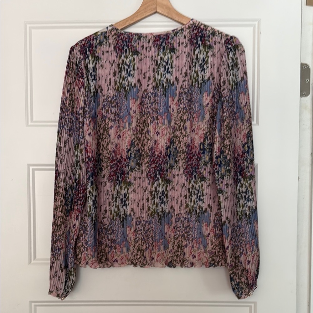Ted Baker London Ditsy Woven Top Size 2 - Picture 4 of 4